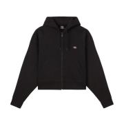 Dickies Stilig Sweatshirt för en Trendy Look Black, Dam