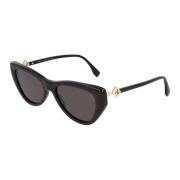 Fendi Cat Eye Solglasögon Modell Fe40149I Black, Unisex