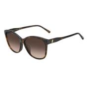 Jimmy Choo Brun Acetat Dam Solglasögon Brown, Dam