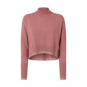 Pinko Stilfull Stickad Kollektion Pink, Dam