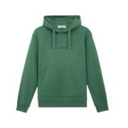 Stone Island Bomullshoodie med Logotyptryck Green, Herr