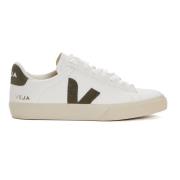 Veja Vita Khaki Läder Sneakers Aw24 White, Herr