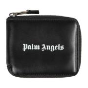 Palm Angels Stilren Plånbok för Män och Kvinnor Black, Herr