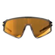 Oakley Grå Rök Latch Panel Solglasögon Brown, Unisex