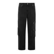 Represent Verkstad Denim Jeans Black, Herr