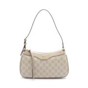 Gucci Vintage Pre-owned Canvas gucci-vskor Beige, Dam