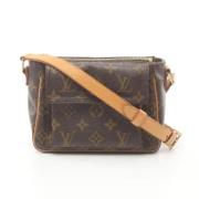 Louis Vuitton Vintage Pre-owned Canvas crossbodyvskor Brown, Dam