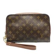 Louis Vuitton Vintage Pre-owned Tyg louis-vuitton-vskor Brown, Dam