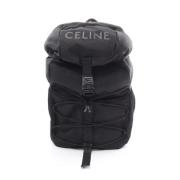 Celine Vintage Pre-owned Canvas ryggsckar Black, Herr