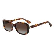 Kate Spade Gyllene Acetat Solglasögon för Kvinnor Multicolor, Dam