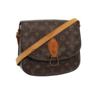 Louis Vuitton Vintage Pre-owned Canvas louis-vuitton-vskor Brown, Dam