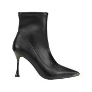 Cult Svarta Ankelboots Stiliga Bekväma Black, Dam