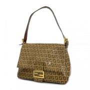 Fendi Vintage Pre-owned Canvas fendi-vskor Brown, Dam