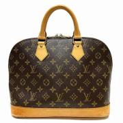 Louis Vuitton Vintage Pre-owned Canvas handvskor Brown, Dam