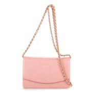 Chanel Vintage Pre-owned Laeder chanel-vskor Pink, Dam