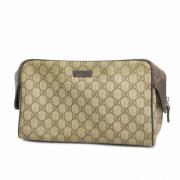 Gucci Vintage Pre-owned Plast kuvertvskor Brown, Dam