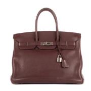 Hermès Vintage Pre-owned Laeder handvskor Red, Dam