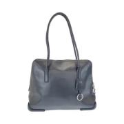 Prada Vintage Pre-owned Laeder totevskor Black, Dam