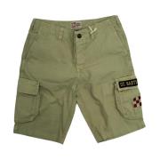 MC2 Saint Barth Bomull Bermuda Shorts Casual Modell Green, Herr