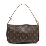 Louis Vuitton Vintage Pre-owned Canvas handvskor Brown, Dam