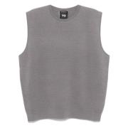 Y-3 Stilig Vest för Män Gray, Herr