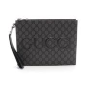 Gucci Vintage Pre-owned Laeder gucci-vskor Black, Herr