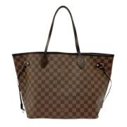 Louis Vuitton Vintage Pre-owned Canvas handvskor Brown, Dam