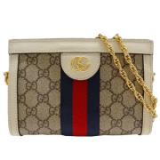 Gucci Vintage Pre-owned Plast gucci-vskor Beige, Dam