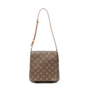 Louis Vuitton Vintage Pre-owned Canvas louis-vuitton-vskor Brown, Dam