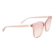 Longchamp Rosa Acetat Dam Solglasögon Pink, Dam