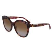 Longchamp Rosa Acetat Dam Solglasögon Multicolor, Dam