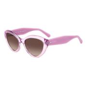 Kate Spade Lila Acetat Solglasögon för Kvinnor Purple, Dam