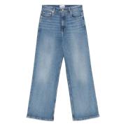 Ganni Stilren Denim Klänning Blue, Dam