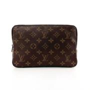 Louis Vuitton Vintage Pre-owned Canvas louis-vuitton-vskor Brown, Dam