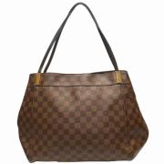 Louis Vuitton Vintage Pre-owned Canvas louis-vuitton-vskor Brown, Dam