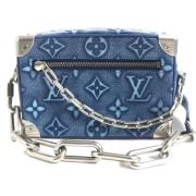 Louis Vuitton Vintage Pre-owned Canvas louis-vuitton-vskor Blue, Dam