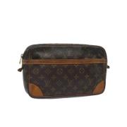 Louis Vuitton Vintage Pre-owned Canvas louis-vuitton-vskor Brown, Dam