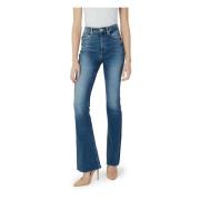 Guess High Rise Bootcut Jeans Kvinnor Blå Blue, Dam