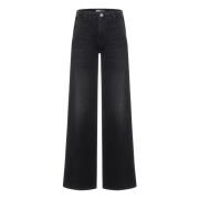 Cambio Alek Jeans Black, Dam