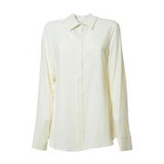 Sportmax Beige Skjortor - Camicia Ciro Beige, Dam