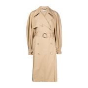 Stella McCartney Ikonisk Trenchcoat Beige, Dam