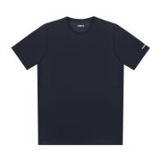 People of Shibuya Stretchig Jersey T-shirt med reflexlogo Blue, Herr