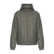 Moncler Grå Torrani Kashmir Quiltad Jacka Gray, Herr