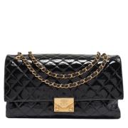 Chanel Vintage Pre-owned Laeder chanel-vskor Black, Dam