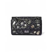 Chanel Vintage Pre-owned Tyg chanel-vskor Black, Dam