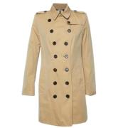 Burberry Vintage Pre-owned Tyg ytterklder Beige, Dam