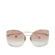 Salvatore Ferragamo Pre-owned Pre-owned Acetat solglasgon Pink, Dam