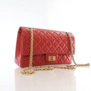 Chanel Vintage Pre-owned Laeder chanel-vskor Red, Dam