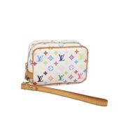 Louis Vuitton Vintage Pre-owned Canvas handvskor White, Dam