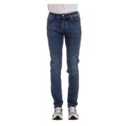 Jacob Cohën Lyxig Denim Jeans Nick Fit Blue, Herr